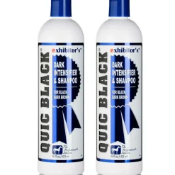Exhibitor's Quic Black Dark Intensifier Shampoo for Horses