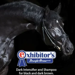 Exhibitor's Quic Black Dark Intensifier Shampoo for Horses