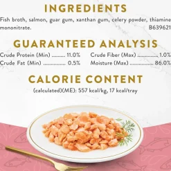 Fancy Feast Appetizers Wild Alaskan Salmon in a Delicate Broth Lickable Cat Treats, 1.1-oz tray, case of 10