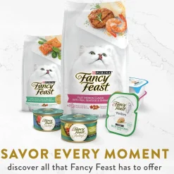 Fancy Feast Appetizers Wild Alaskan Salmon in a Delicate Broth Lickable Cat Treats, 1.1-oz tray, case of 10