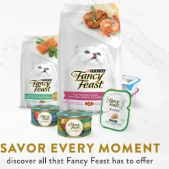 Fancy Feast Creamy Broths with Chicken & Vegetables Supplemental Wet Cat Food Pouches, 1.4-oz, case of 16
