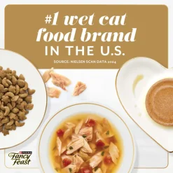 Fancy Feast Gems Mousse Pate Chicken & Gravy Halo Wet Cat Food (2 oz x 16 trays)