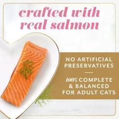Fancy Feast Gems Mousse Pate Salmon & Gravy Halo Wet Cat Food (2 oz x 16 servings)