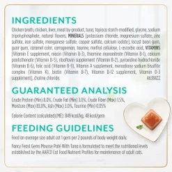Fancy Feast Gems Mousse Pate Tuna & Gravy Halo Wet Cat Food (2 oz x 16 trays)