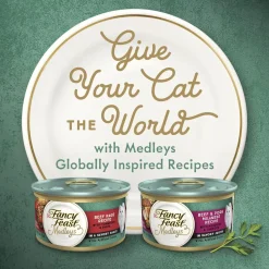 Fancy Feast Medleys Beef & Pork Milanese with Carrot & Potato Wet Cat Food, 3-oz case of 24