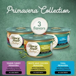 Fancy Feast Medleys Primavera Wet Cat Food, 3-oz case of 24