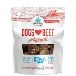 Farmland Traditions Dogs Love Beef Grain-Free Jerky Dog Treats