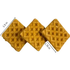 Farmland Traditions Simple Snacks Chicken & Waffle Bites Dog Treats