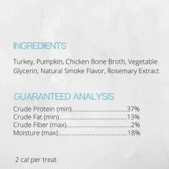 Farmland Traditions Tiny Loves Turkey & Pumpkin w/ Bone Broth Dog Treats