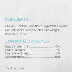 Farmland Traditions Tiny Loves Chicken with Bone Broth Jerky Dog Treats