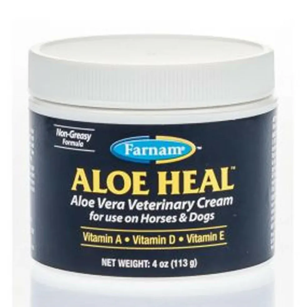 Farnam Aloe Heal Aloe Vera Veterinary Cream For Horses & Dogs (4 oz)