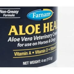 Farnam Aloe Heal Aloe Vera Veterinary Cream For Horses & Dogs (4 oz)