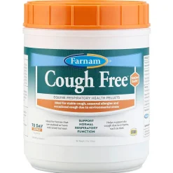 Farnam Cough Free Respiratory Supplement Health Pellets for Horses