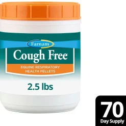 Farnam Cough Free Respiratory Supplement Health Pellets for Horses