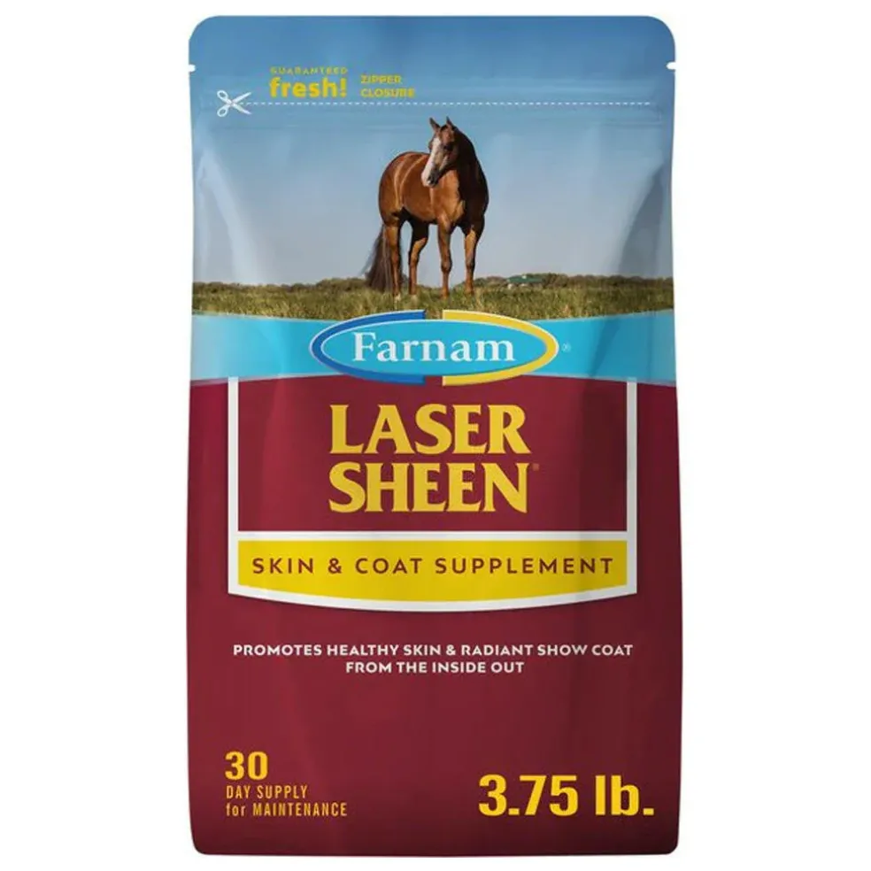 Farnam Laser Sheen Skin & Coat Supplement For Horses
