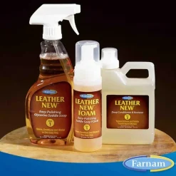 Farnam Leather New Horse Polishing Soap with Sprayer (16 oz)