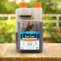 Farnam Next Level Joint Fluid Supplement, Supports Healthy Hip & Joint Function for Horses & Dogs (16 oz)