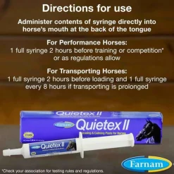 Farnam Quietex II Focusing and Calming Paste for Horses (32.5 g)