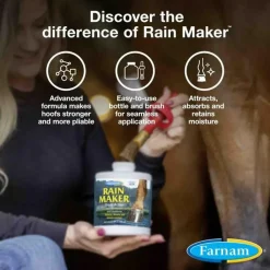 Farnam Rain Maker Triple Action Hoof Moisturizer For Horses (32 oz)