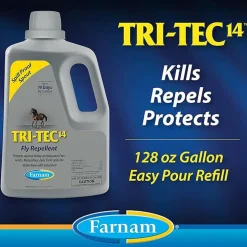 Farnam Tri-Tec 14 Fly Repellent Spray Refill (Gallon)