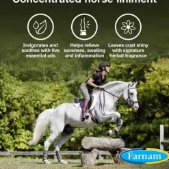 Farnam Vetrolin Linament Muscle & Joint Pain Relief For Horses (Gallon)