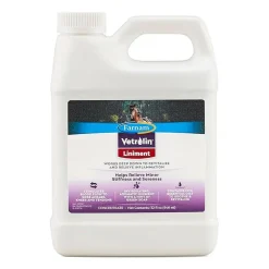 Farnam Vetrolin Sore Muscle & Joint Pain Relief Horse Liniment Spray(32 oz)