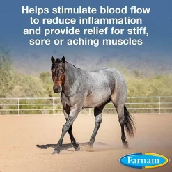 Farnam Vetrolin Sore Muscle & Joint Pain Relief Horse Liniment Spray(32 oz)