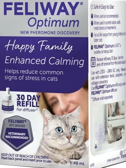 Feliway Optimum Enhanced Diffuser Refill for Cats