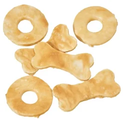 Fieldcrest Farms Nothin' to Hide Rings & Bones Chicken Treats For Dogs (12 pack)