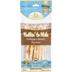 Fieldcrest Farms Nothin' to Hide Small Twist Stix Beef Flavor Treats For Dogs (10 pack)