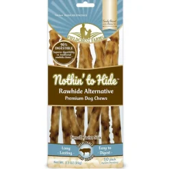 Fieldcrest Farms Nothin' to Hide Small Twist Stix Beef Flavor Treats For Dogs (10 pack)