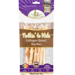 Fieldcrest Farms Nothin' to Hide Twist Stix Bacon Flavor Treats For Dogs (Small)