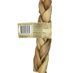 Fieldcrest Farms Premium Dog Chews 6" Braided Bully Crunchers