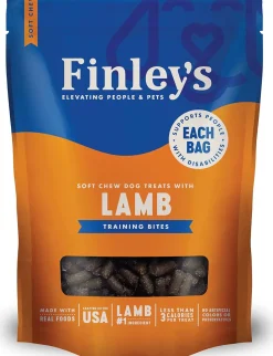 Finley's Barkery Lamb Recipe Soft Chew Training Bites Dog Treats, 6-oz