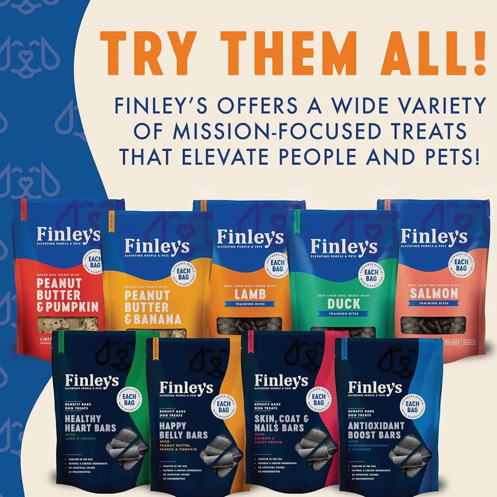 Finley's Barkery Lamb Recipe Soft Chew Training Bites Dog Treats, 6-oz