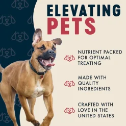 Finley's Barkery Skin, Coat & Nails Bars Dog Treats Salmon & Sweet Potato, 6-oz