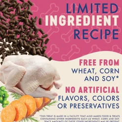 Finley's Barkery Turkey Recipe Soft Chew Training Bites Dog Treats , 6-oz