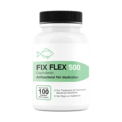 Fix Flex (Cephalexin) Capsules Fish Antibiotics