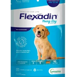Flexadin Young Dog Joint Supplement, 90 Tasty Chews