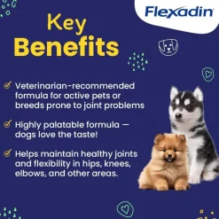 Flexadin Young Dog Mini Joint Supplement, 90 Tasty Chews