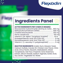 Flexadin Young Dog Mini Joint Supplement, 90 Tasty Chews