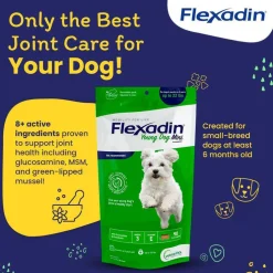 Flexadin Young Dog Mini Joint Supplement, 90 Tasty Chews