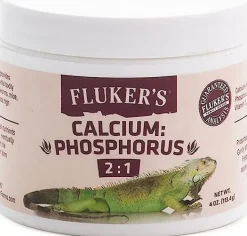 Fluker's Calcium:Phosphorus 2:1 Supplement For Reptiles (4 oz)