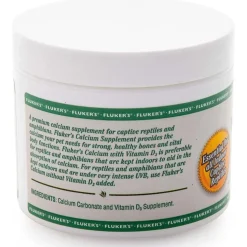 Fluker's Calcium with Vitamin D3 Supplement For Reptiles (4 oz)