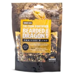 Fluker's Grub Bag Calcium Fortified Bearded Dragon Omnivore Blend Treats (4 oz)