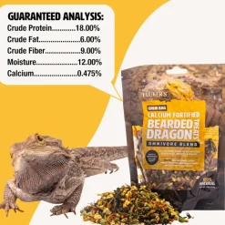 Fluker's Grub Bag Calcium Fortified Bearded Dragon Omnivore Blend Treats (4 oz)