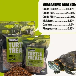 Fluker's Grub Bag Turtle Treats, Insect Blend