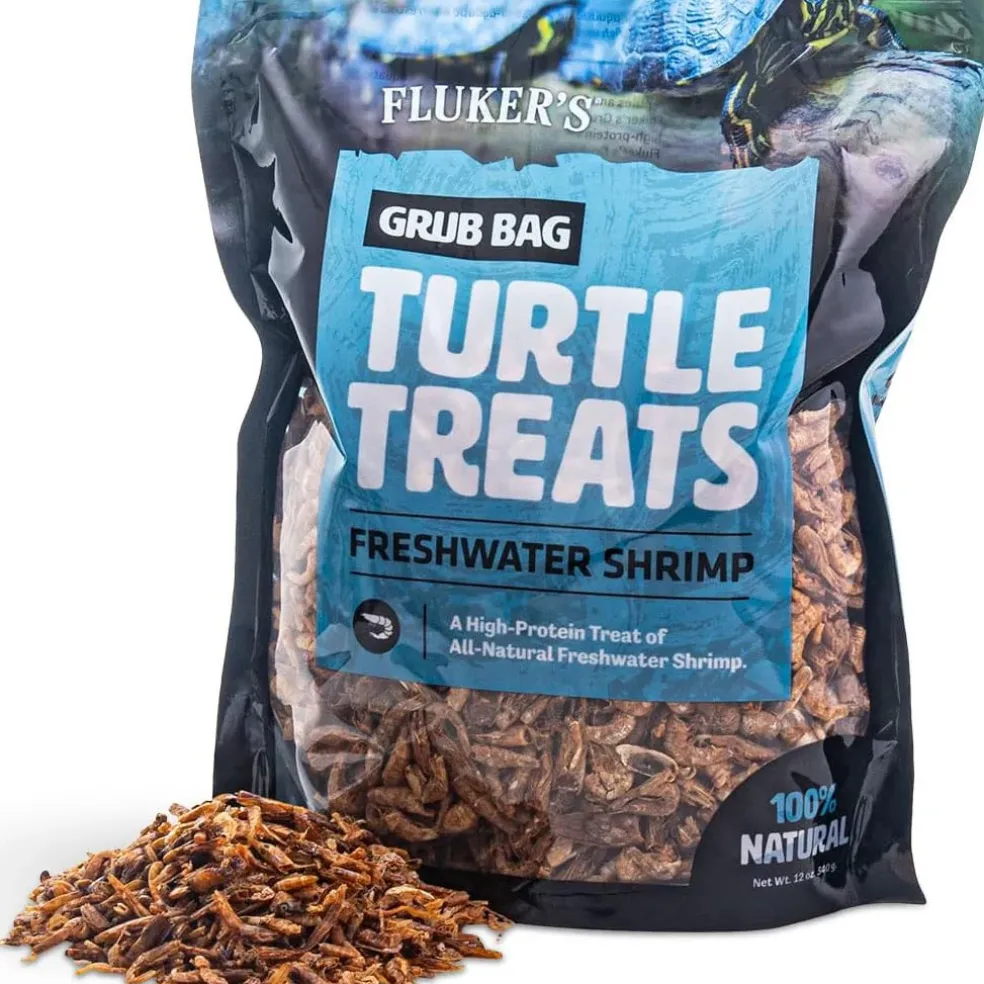 Fluker's Grub Bag Turtle Treats River, Shrimp