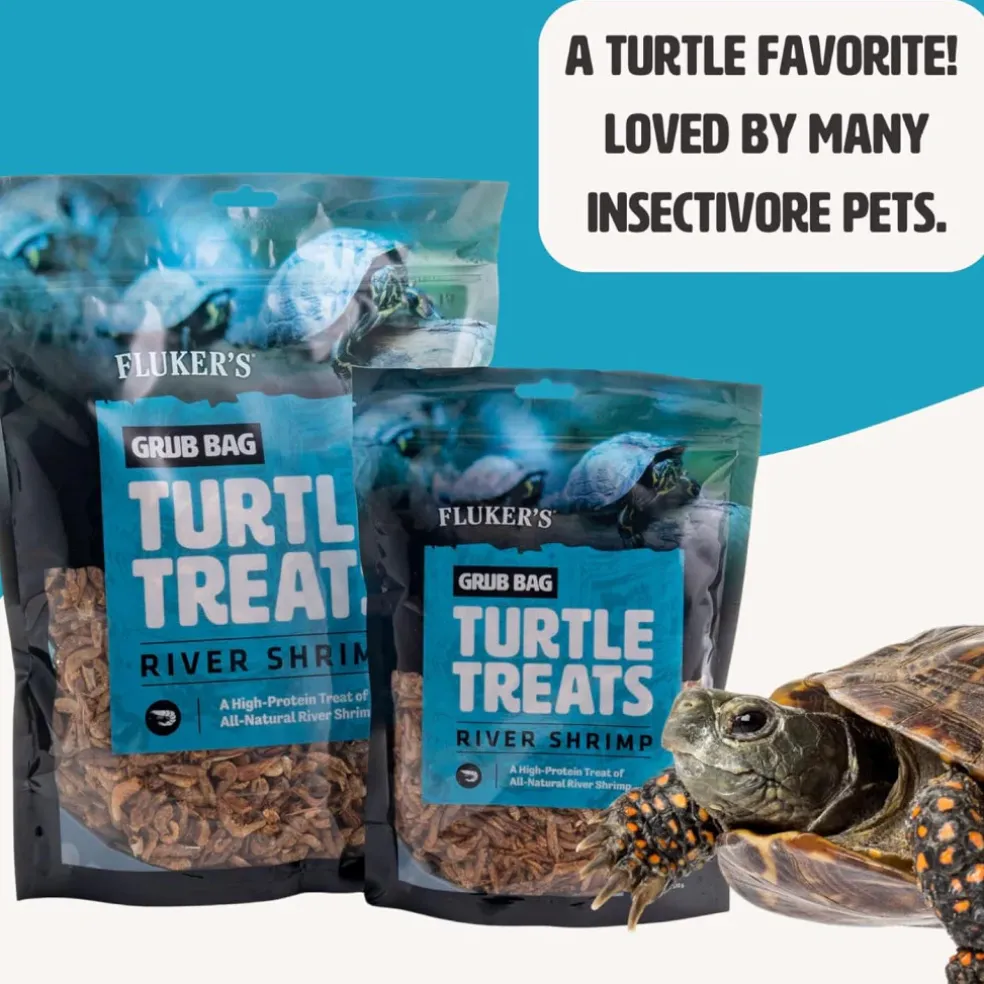 Fluker's Grub Bag Turtle Treats River, Shrimp