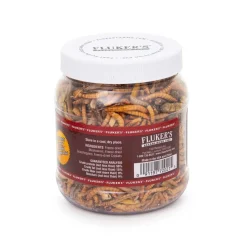 Fluker's Medley Treat for Bearded Dragons Grasshoppers Mealworms and Crickets (1.8 oz)